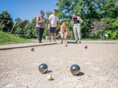 Terrain de pétanque - Camping Le Florival ©Vincent Schneider